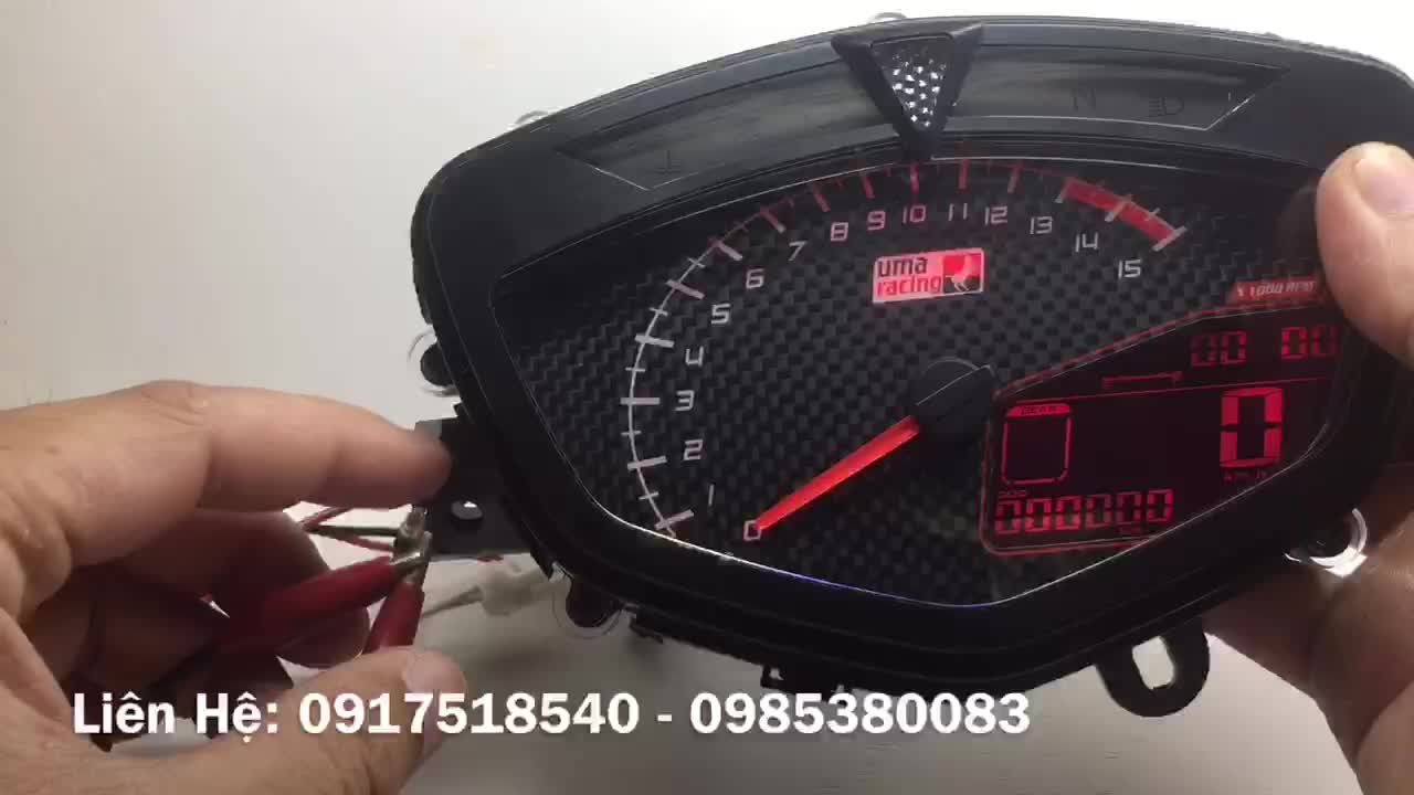 ĐỒNG HỒ UMA RACING KOSO 1-1 CHO SIRIUS/ EXCITER 2006-2010 | Shopee Việt Nam