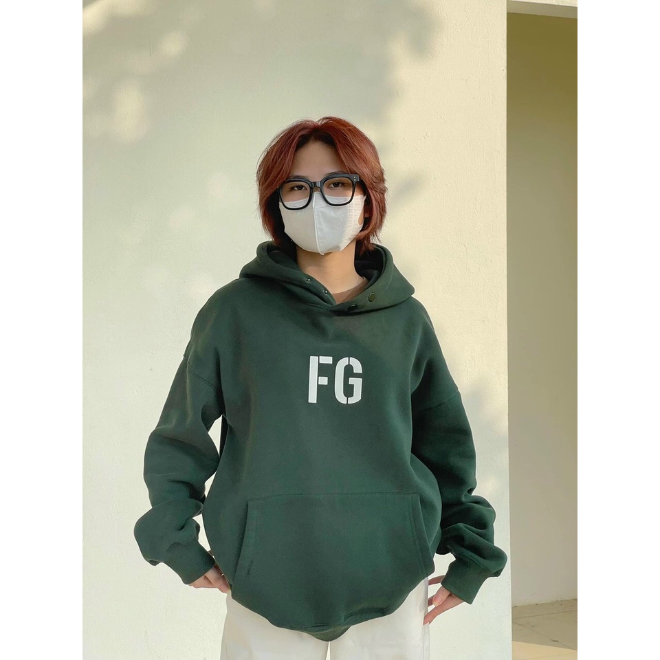 Áo phông nam nữ Fear Of God chất liệu cotton thấm hút mồ hôi