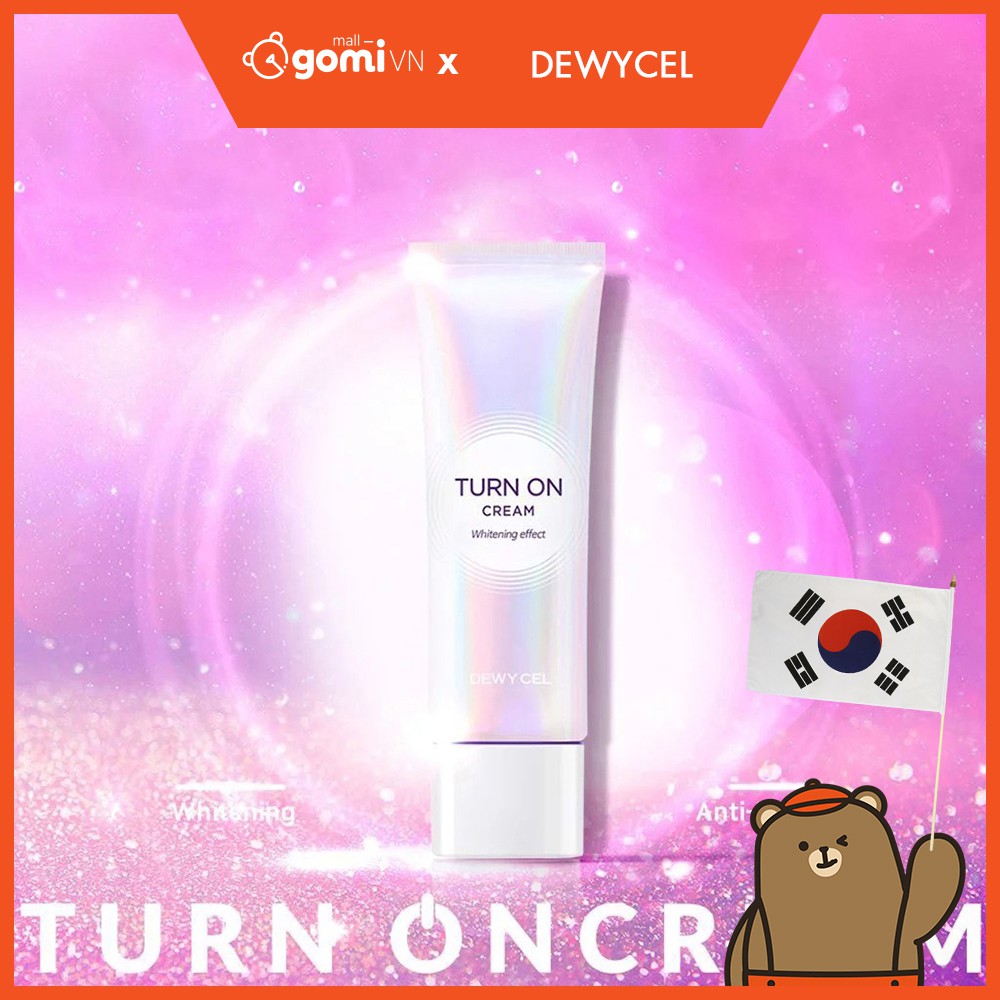 Kem Dưỡng Nâng Tone Da DewyCel Turn On Cream GomiMall | BigBuy360 - bigbuy360.vn