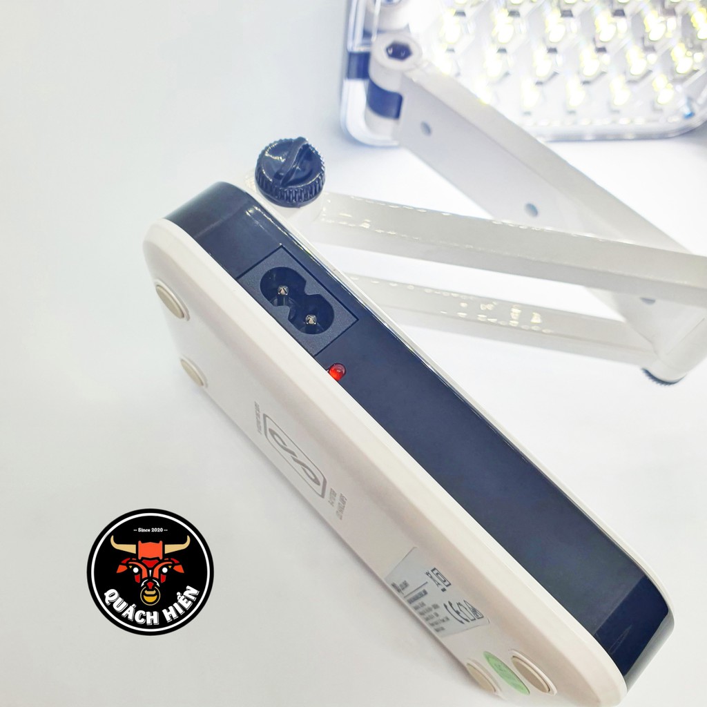Đèn Led Pin Sạc Để Bàn Học Hình Iphone Gấp Gọn 24 Bóng Siêu Sáng, Chống Cận, Tiết Kiệm Điện