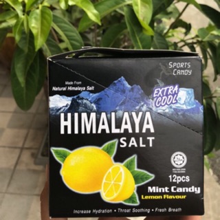 1 hộp 12 gói kẹo Chanh Muối HIMALAYA Nhập khẩu Từ Malaysia