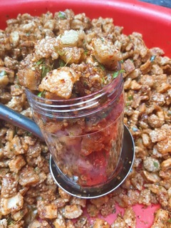 Tóp mỡ mắm lá chanh 1/2kg