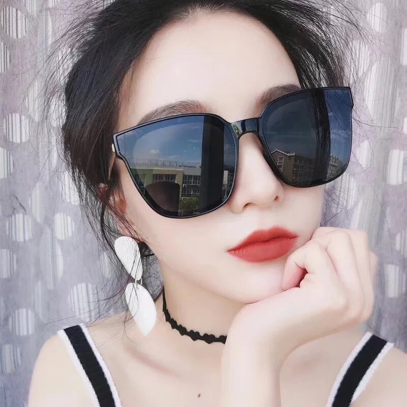 KÍNH MÁT NAM NỮ CHỐNG UV400 THỜI TRANG , BẢN GỌNG VUÔNG ĐẸP THỜI TRANG 6035