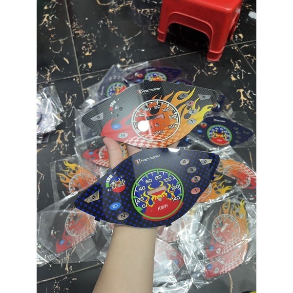 Miếng dán mặt đồng hồ Xe Wave / Dream / Ex 10