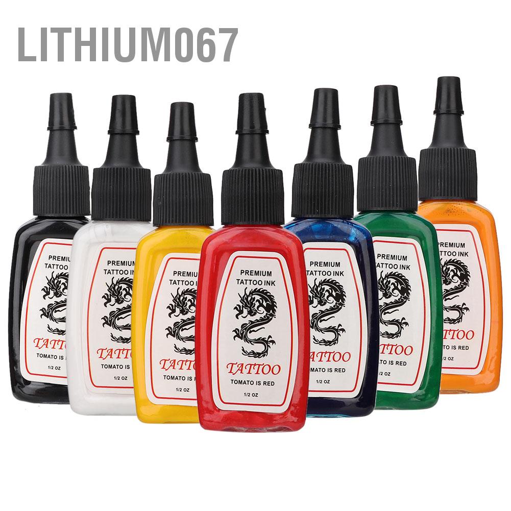 Lithium067 Professional Eyebrow Tattoo Ink Long Lasting Fast Coloring Pigment 15ml