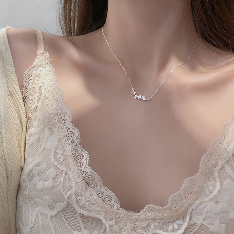 Dây chuyền mặt lá phong cách hàn quốc vòng nữ nhật bản