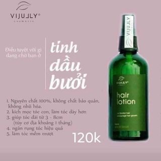 Tinh dầu bưởi ViJully kích thích mọc tóc