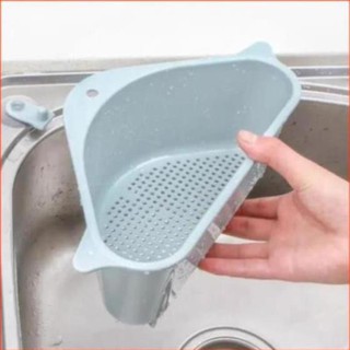 Rổ ráo nước, rổ lọc rác gắn bồn rửa chén đa năng hình tam giác