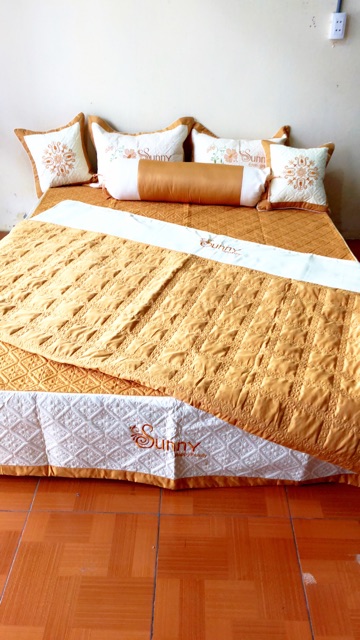 Bộ chăn ga gối Satin mùa cưới các mẫu cực hot! | BigBuy360 - bigbuy360.vn