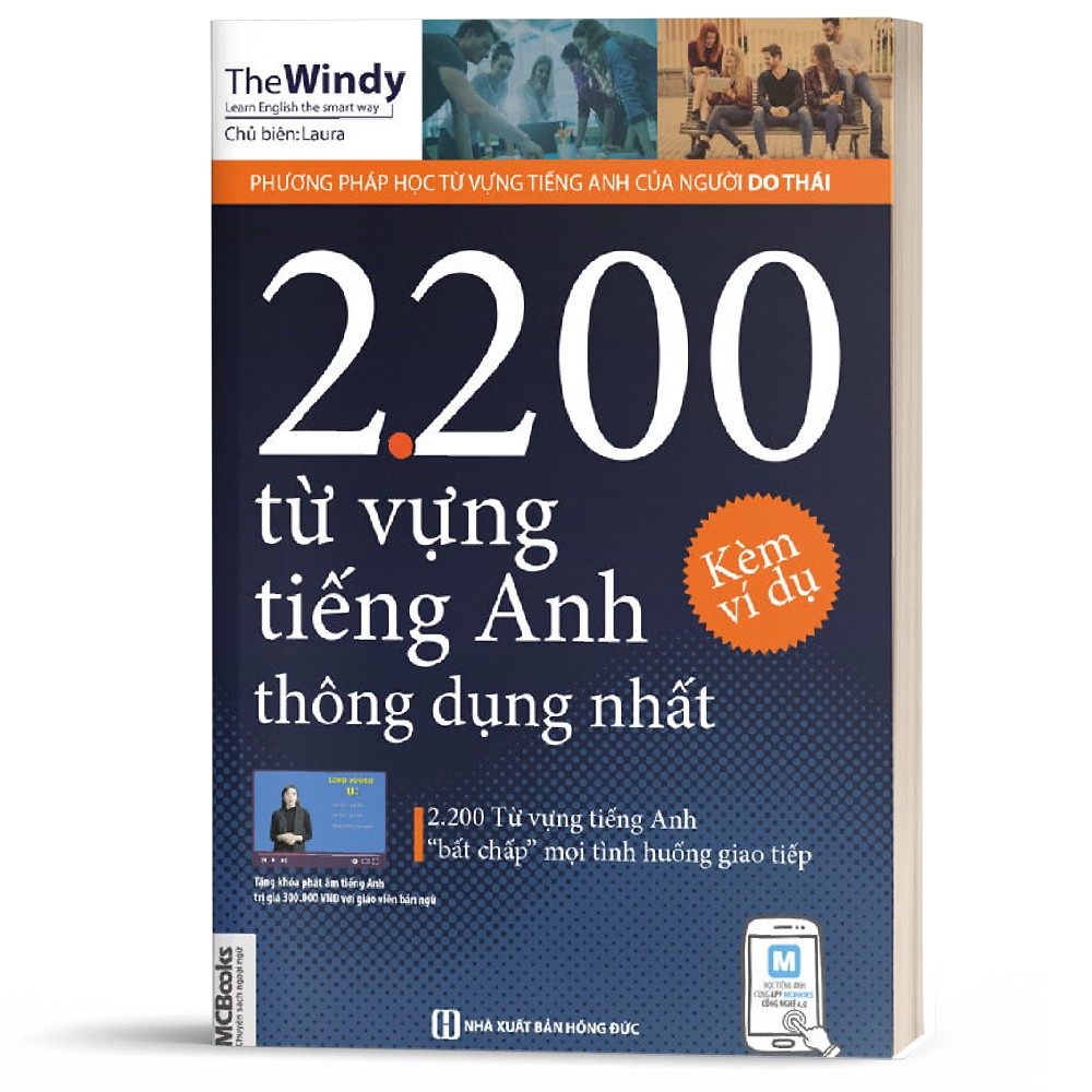 Sách - 2200 Từ Vựng Tiếng Anh Thông Dụng Nhất - Dành Cho Người Học Cơ Bản