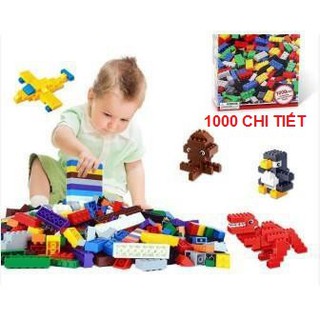 Bộ Đồ Chơi Lego Xếp Hình 1000 Chi Tiết Cho Bé - Đồ Chơi Lắp Ghép Thông Minh Cho Bé Rèn Luyện Phát Triển Trí Tuệ