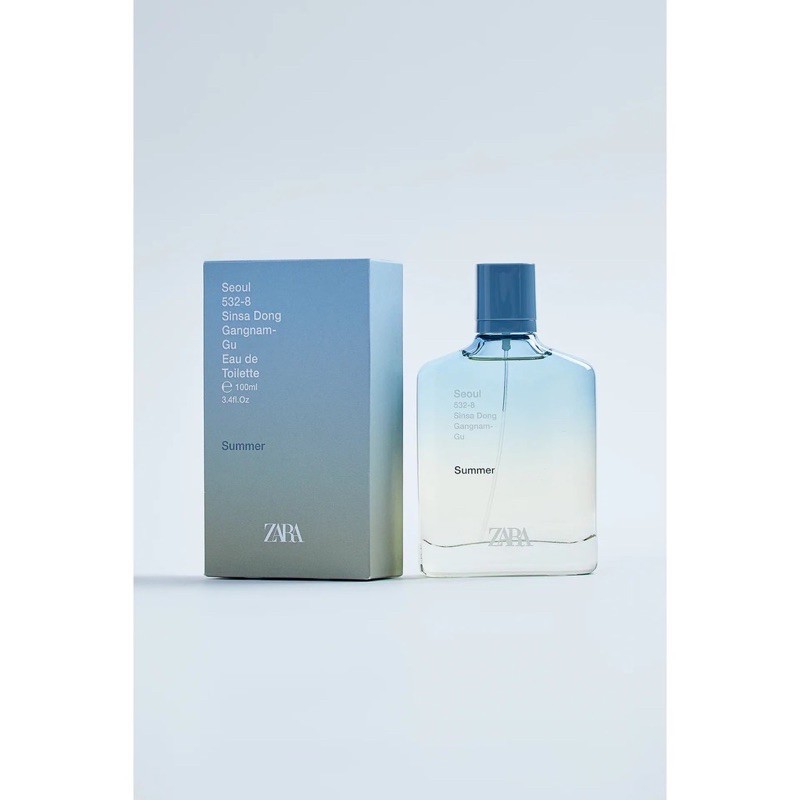 Nước hoa nam Zara Seoul Summer - Man Sliver - Man Gold 100ml