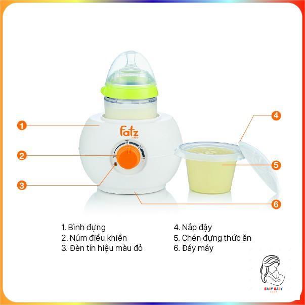 Máy hâm sữa FB3027SL và Máy hâm sữa điện tử FB3028SL FATZ BABY cho bình cổ siêu rộng