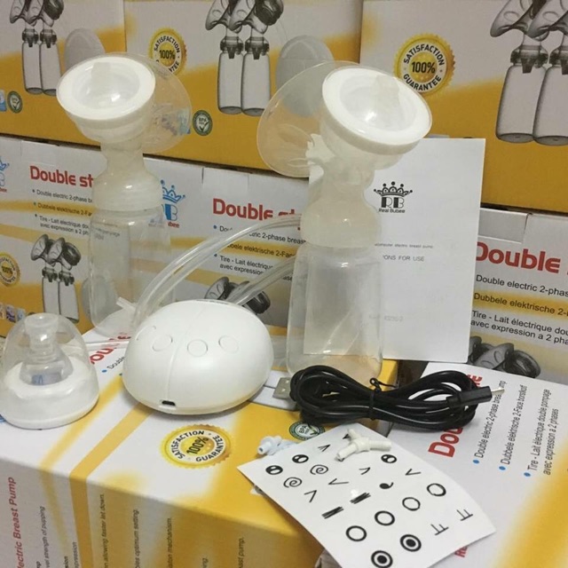 Máy hút sữa điện đôi Real BuBee