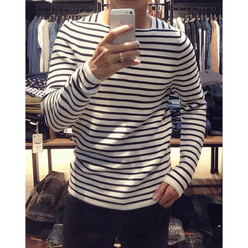 Áo len nam xuất xịn Z.ra Striped Sweater AL21