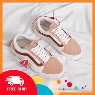 [CÓ SẴN + FREESHIP] Giày thể thao Vans Vault style 36 màu hồng đất