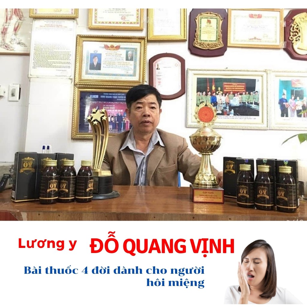 Combo Nước Xúc Miệng và Viên Uống Tam Tiêu OV, Hết Hôi Miệng, An Toàn, Hiệu Quả / ad.tea