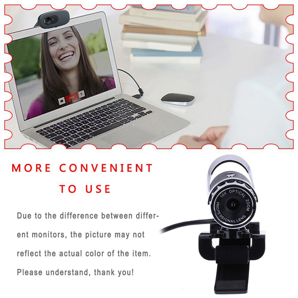 Camera Usb 12 Megapixels 360 Độ Tự Động Cân Bằng Cho Máy Tính | BigBuy360 - bigbuy360.vn