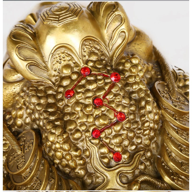 Cóc Thiềm Thừ 15CM (Loại VlP), Tặng Kèm Đế - Chất Liệu Đồng nguyên chất - Phong Thủy Cầu Tài Lộc, Giữ Của, Hóa Sát | BigBuy360 - bigbuy360.vn