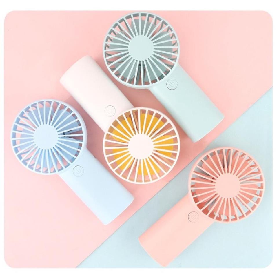 Quạt sạc pin mini cầm tay, để bàn làm việc pin 600mAh