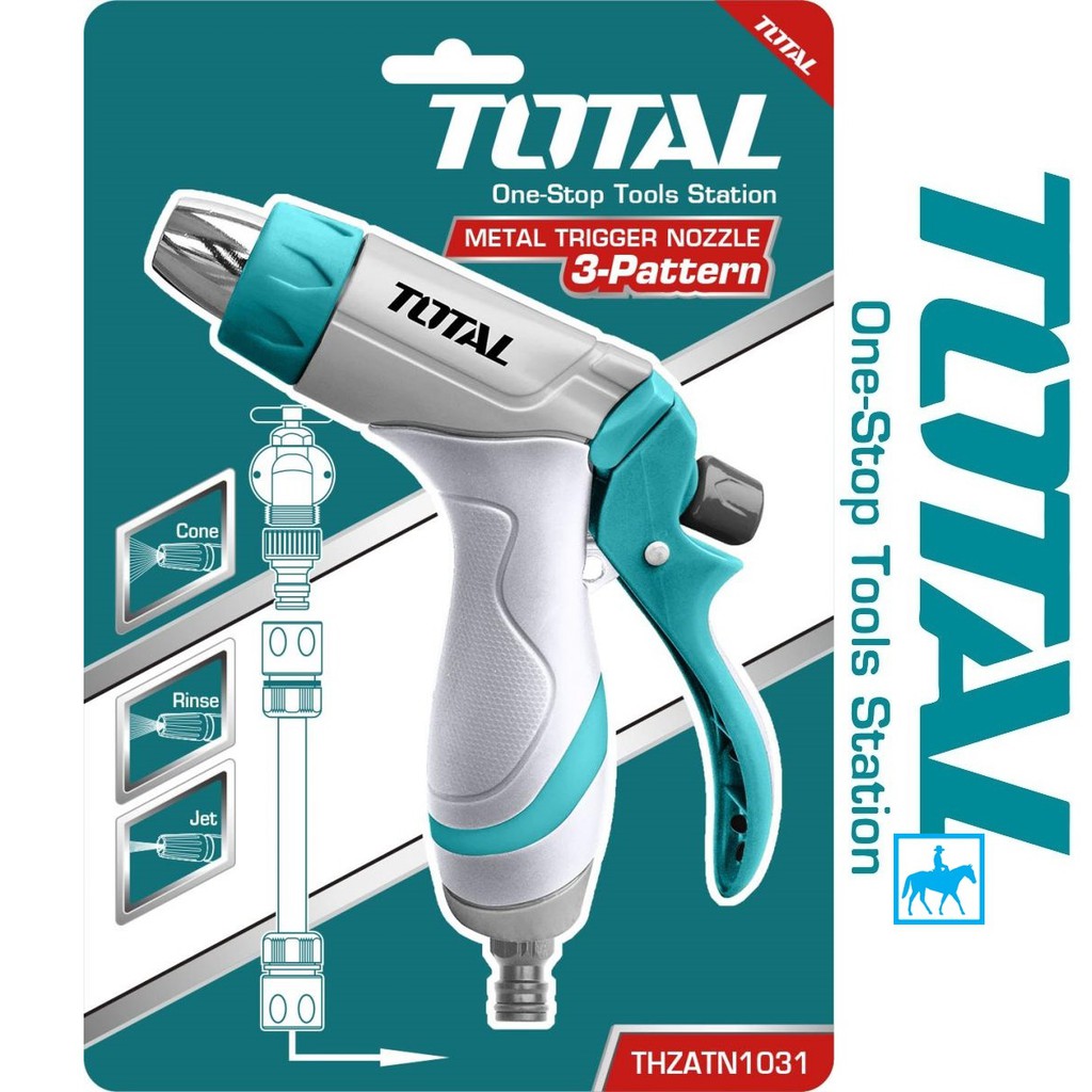 Vòi Xịt Phun Nước Tưới Cây Chỉnh Tia Lõi Kim Loại TOTAL THZATN1031