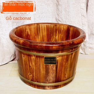 Gỗ bách cacbon ngâm chân bồn ngâm chân bồn ngâm chân bồn ngâm chân bồn tắm gỗ thùng ngâm chân bồn tắm hạt hộ gia đình