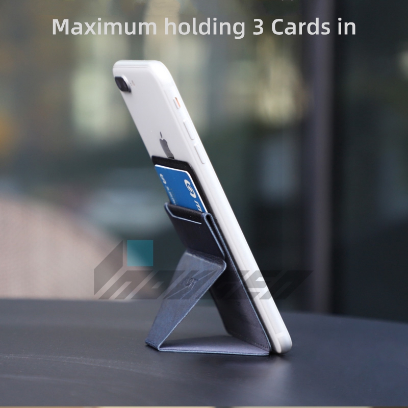 MOFT X Phone Holder  Portable Ultra thin Invisible Smart Stand with Magnetic Sticker/Removable Foldable Card Slot Design