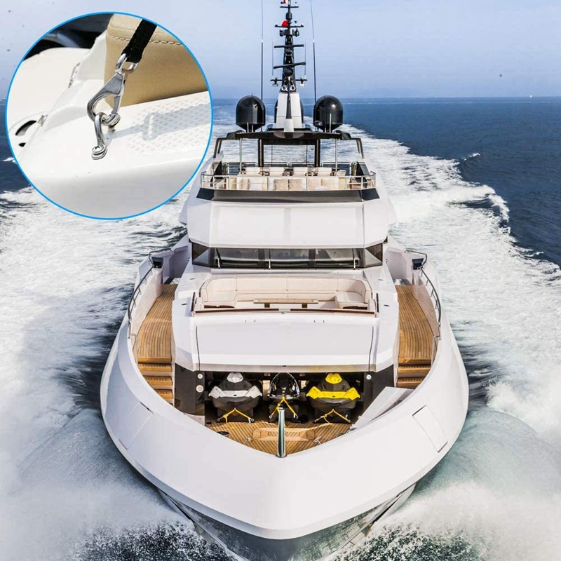 15 Chiếc Thép Không Gỉ Peck Tấm Mắt Móc Trần Kayak Tấm Mắt Kayak Miếng Lót Kayak Cho Kayak Ca nô, Ka