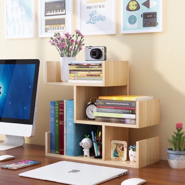 Giá sách, Kệ sách để bàn hình cây ( chọn màu )