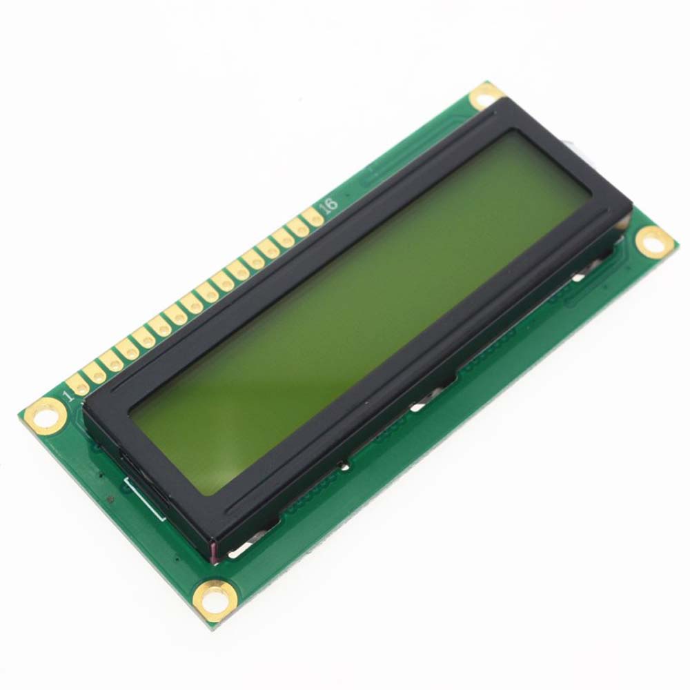 GLENES 5V LCD Module Green screen LCD Display Module Display Module 1602 for Arduino 16x2 Character Module Blue screen White code LCD Screen Board/Multicolor