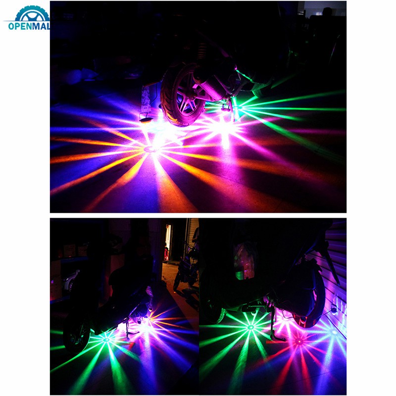 Đèn gắn gầm xe moto chống thấm nước nhiều màu sắc