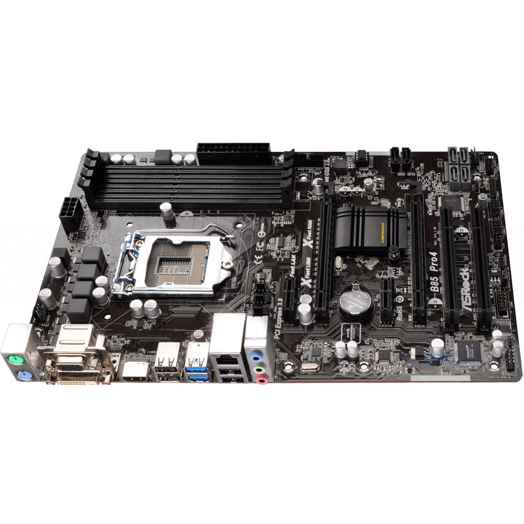 Main Asrock B85 PRO4 LGA 1150 cũ tem chính hãng