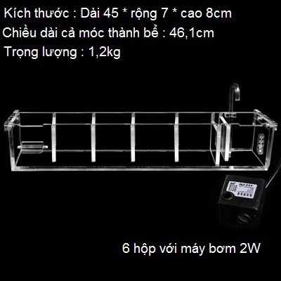 Lọc tràn mini cài thành bể to