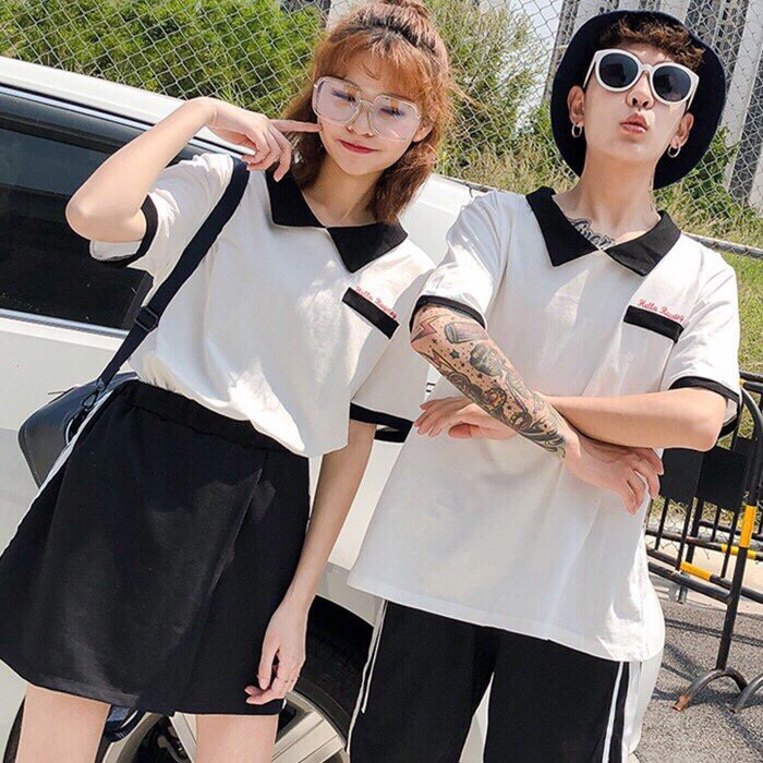 Áo Thun Cặp Nam Nữ Siêu Cá Tính