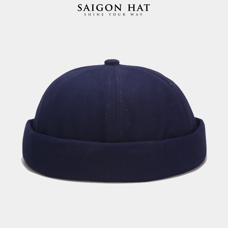 Mũ tròn miki hat nam nữ nón không vành trơn basic mũ lưỡi trai không vành phong cách cá tính Hàn Quốc