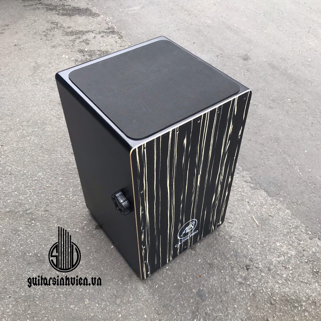 Trống Cajon AB Drum có tay chỉnh - Tặng bao, miếng lót êm mông.