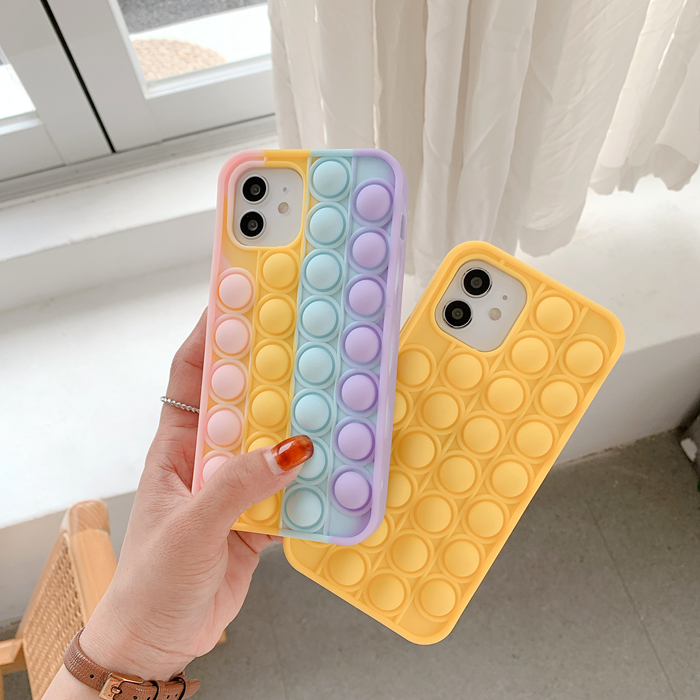 Ốp điện thoại silica gel dạng bóng bóp nhiều màu cho iPhone 12 Pro Max 11 Pro Max X XR Xs Max XR 8 7 Plus 6 6S Plus | BigBuy360 - bigbuy360.vn