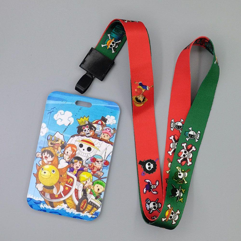 Vỏ Bọc Bảo Vệ Chìa Khóa Thẻ Xe Buýt Zoro ID Hình Chopper Usopp Luffy Dễ Thương Dùng Làm Quà Tặng
