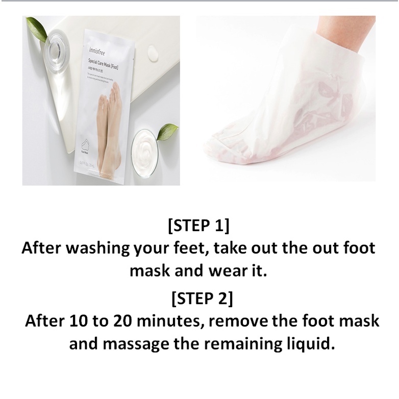 Mặt Nạ innisfree Chăm Sóc Đặc Biệt Cho Tay / Chân 2023AD