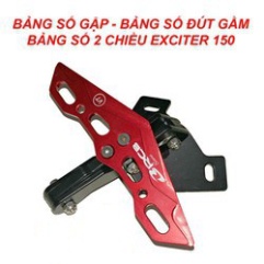 Pat bien số kiểu máy bay EX + Winner 150 cao cấp, gấp 2 chiều Ảnh thật Sp