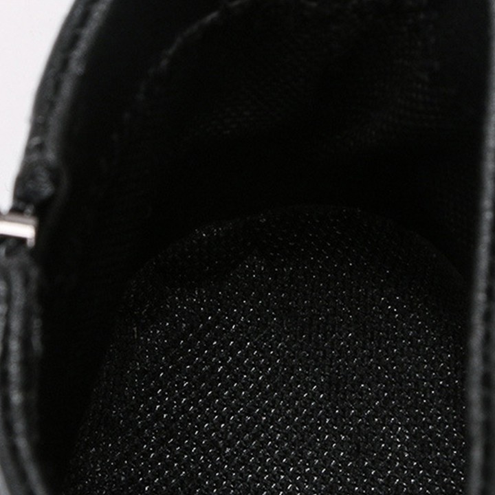 [Tặng Đồng Hồ] Giày Boots Nam Cao Cổ Chất Liệu Da Đen Mềm Đế Cao 5cm Phong Cách Nam Tính | BigBuy360 - bigbuy360.vn