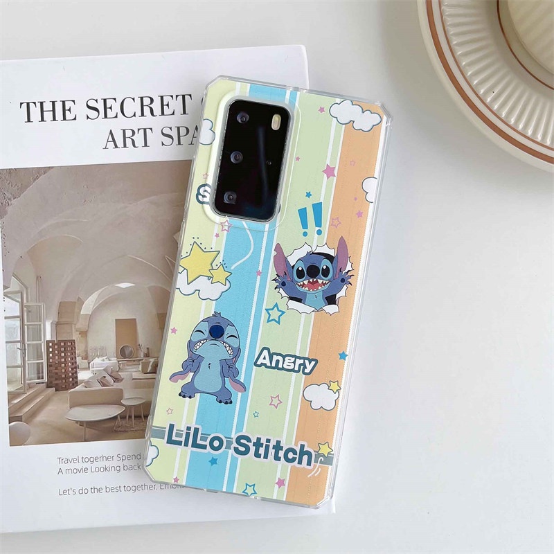Ốp Điện Thoại Trong Suốt Họa Tiết Hoạt Hình Cho Samsung S10 S20 S21 S22 Note 10 Plus 20 Ultra S21 FE S21+ S22+