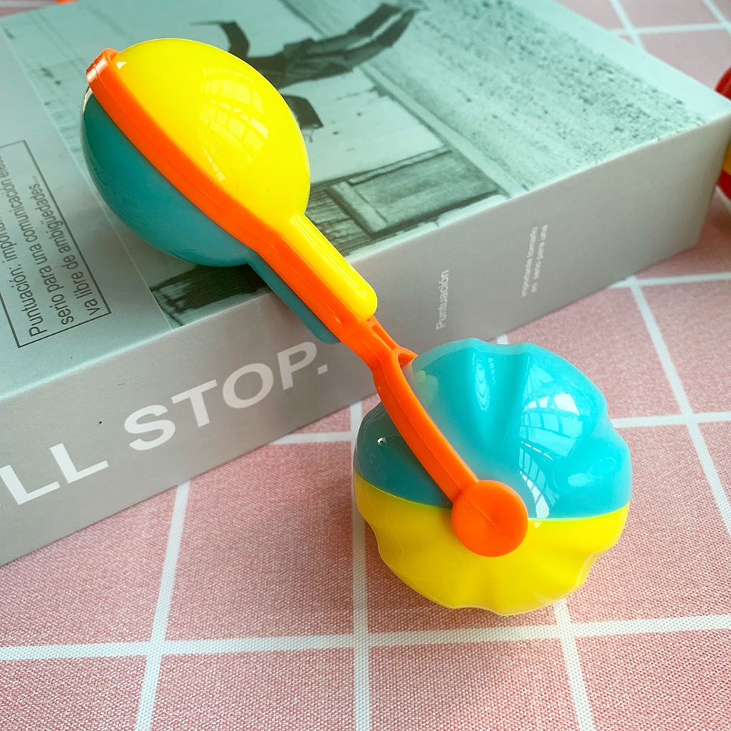 Đồ chơi lục lạc bé sơ sinh, xúc xắc 7 món cầm tay cho bé tập cầm nắm phát triển kỹ năng _SP7