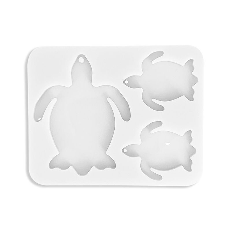 Sa Khuôn Silicone Làm Móc Khóa Hình Lạc Đà / Khủng Long / Bò Sữa Bằng Resin Epoxy UV DIY