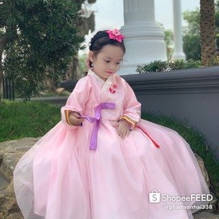 váy hanbok cho bé gái