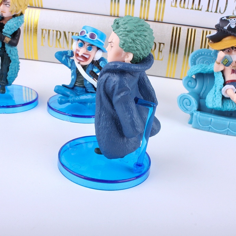 mô hình One Piece - mô hình One Piece chibi wcf băng mũ rơm phiên Bản kỷ niệm 20 năm (Có clip, ảnh thật) PVC cao cấp