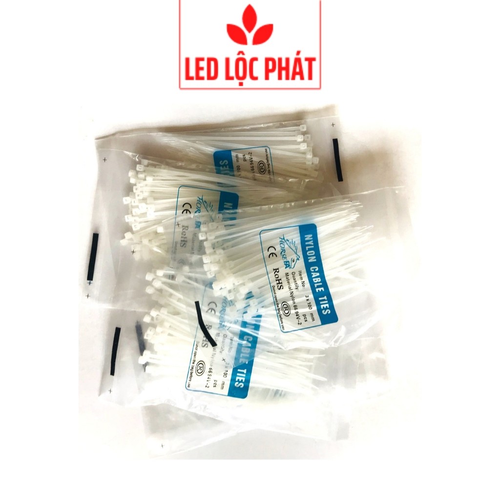 10 bịch dây rút nhựa 1 tấc, dây thít
