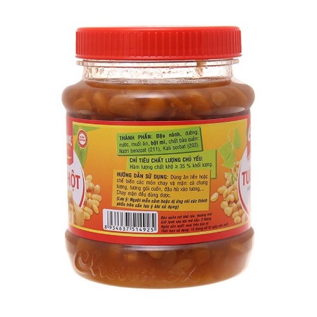 LỐC 6 LỌ TƯƠNG HỘT ĐẬU NÀNH CHOLIMEX 250G/LỌ