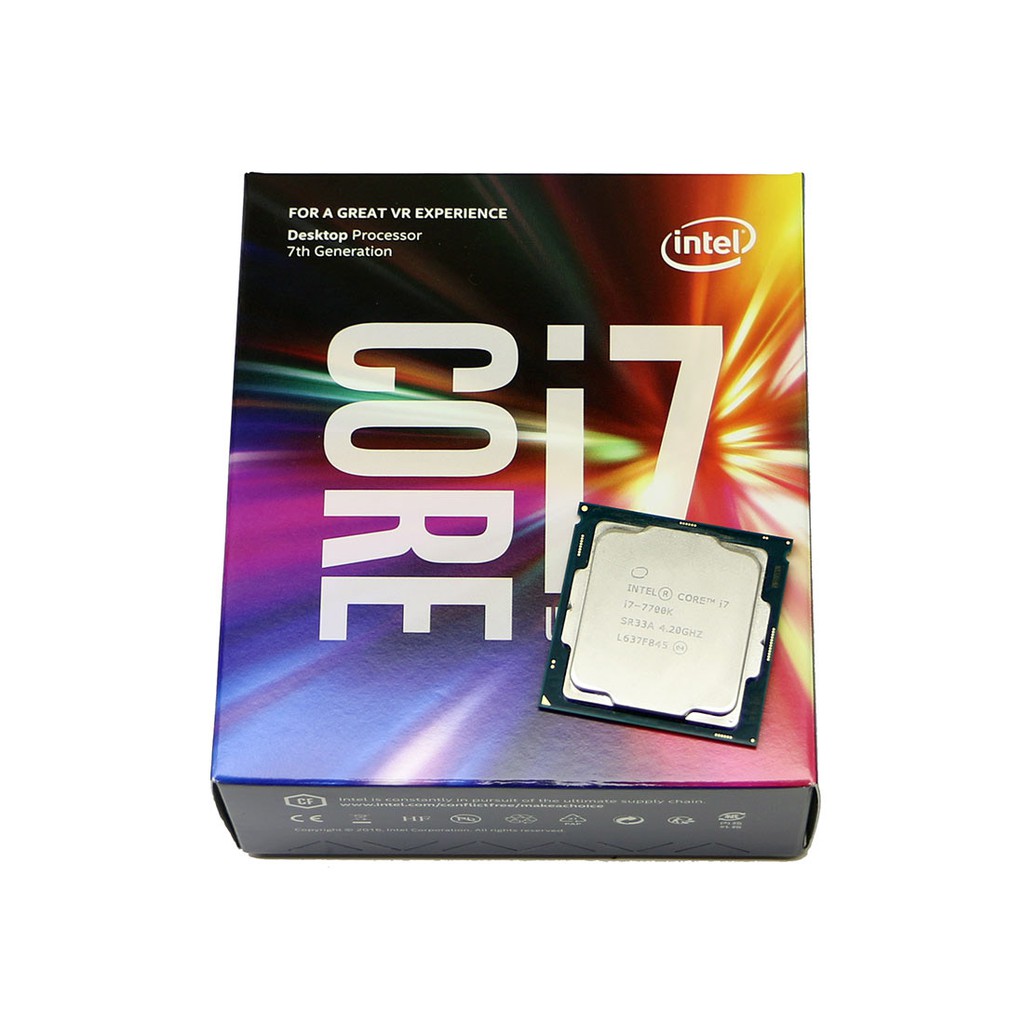 CPU Intel 7th Gen Core i7-7700K Kabylake Mới Full Box Chính Hãng | BigBuy360 - bigbuy360.vn