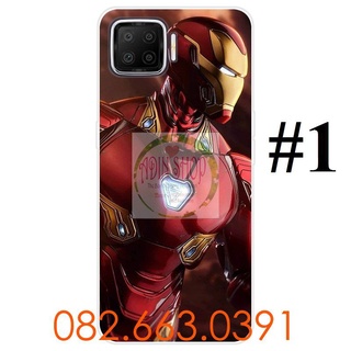 Ốp lưng Oppo A73 dẻo in hình siêu anh hùng, hoạt hình đẹp